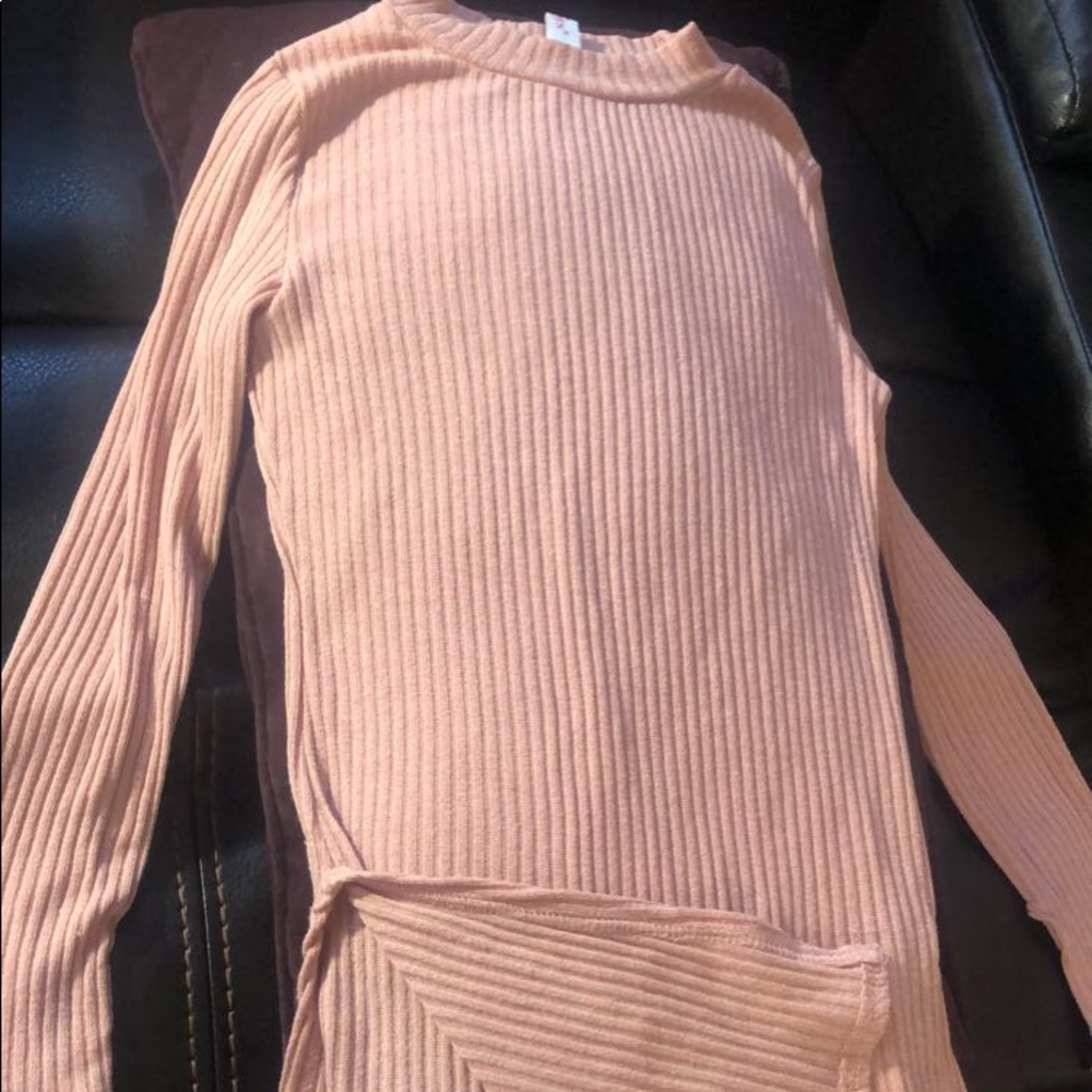 Long sleeve sweater shirt